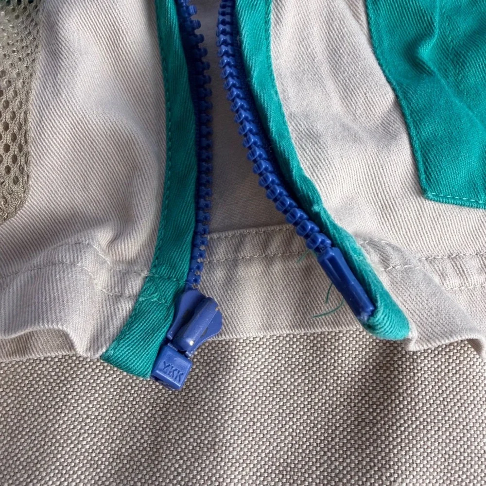 Vintage Gymboree Kids Safari Vest Dress Up 90's Utility Cargo Pockets 3/4 T